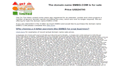 Desktop Screenshot of embg.com